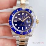 Grade AAA Rolex Submariner Bluesy V3 Version 2-Tone Watch 40mm